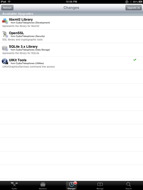 A Look at Cydia on the iPad [Screenshots]