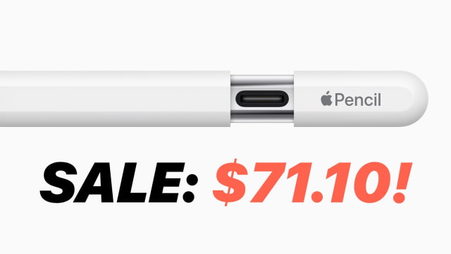 New USB-C Apple Pencil On Sale for $71.10 [Deal]