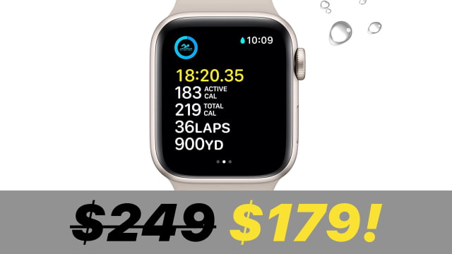 Apple Watch SE 2 On Sale for $179! [Lowest Price Ever]