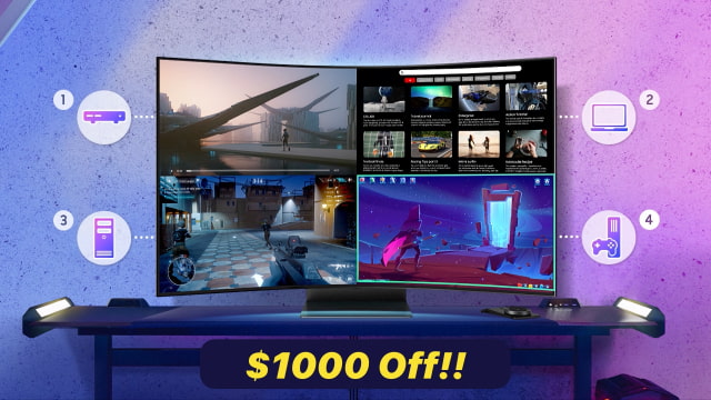 Samsung&#039;s Massive 55-inch &#039;Odyssey Ark&#039; Gaming Monitor On Sale for $1000 Off [Deal]