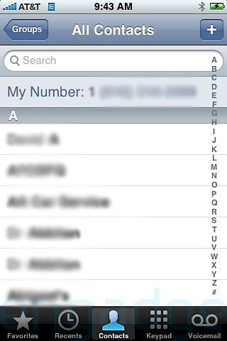 iPhone 2.0 Beta Finally Gets Contact Search!
