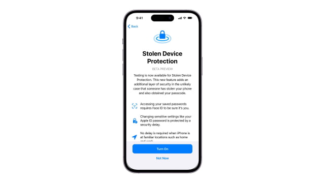 iOS 17.3 Beta Introduces New &#039;Stolen Device Protection&#039; Feature for iPhone