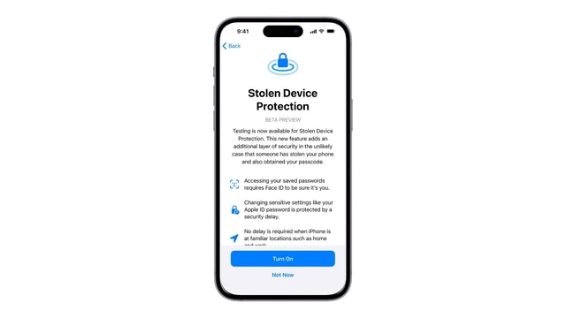 iOS 17.3 Beta Introduces New 'Stolen Device Protection' Feature for iPhone - Vimarsana News