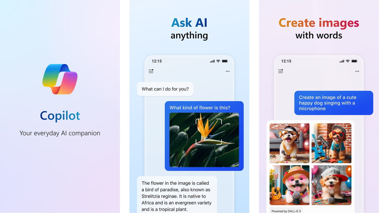 Microsoft Releases 'Copilot' AI Chat Assistant for iPhone