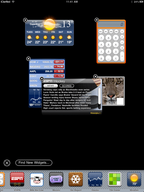 Rejected Dashboard App for iPad Now Available in Cydia