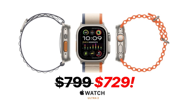 Apple Watch Ultra 2 On Sale for $729 [Deal]