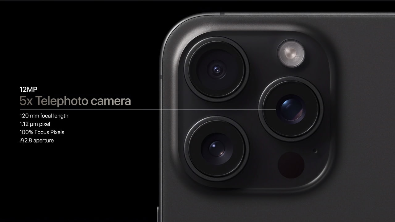iPhone 16 Pro to Get Tetraprism Lens With 5X Optical Zoom [Report ...