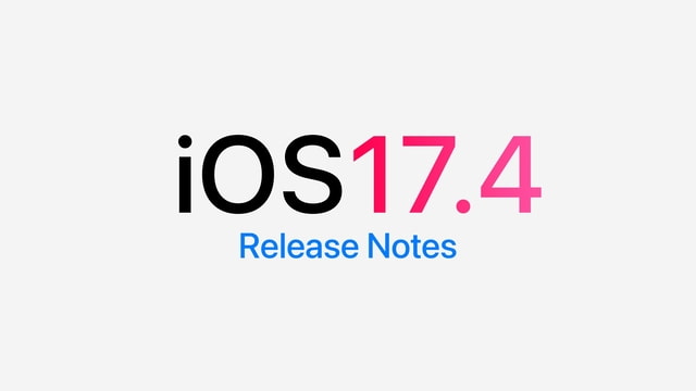 iOS 17.4 Release Notes - Vimarsana News