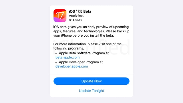 Apple Releases iOS 17.5 Beta and iPadOS 17.5 Beta [Download] - Vimarsana News