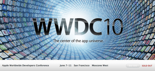 WWDC 2010 is Sold Out Already