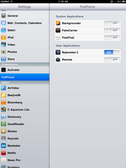 Force Your iPhone Apps into iPad Mode Using FullForce