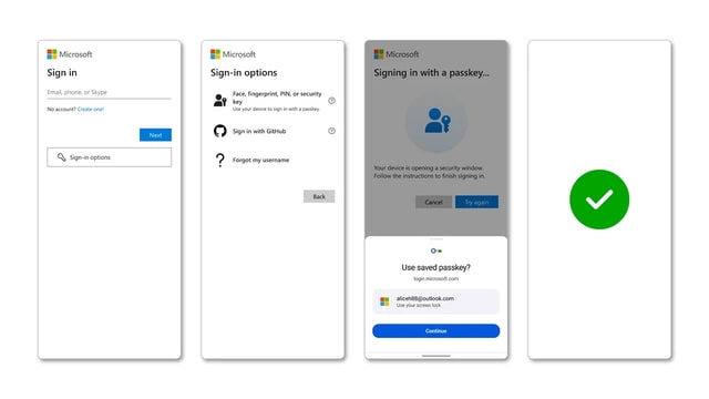 Microsoft Announces Passkey Support for Consumer Accounts - Vimarsana News