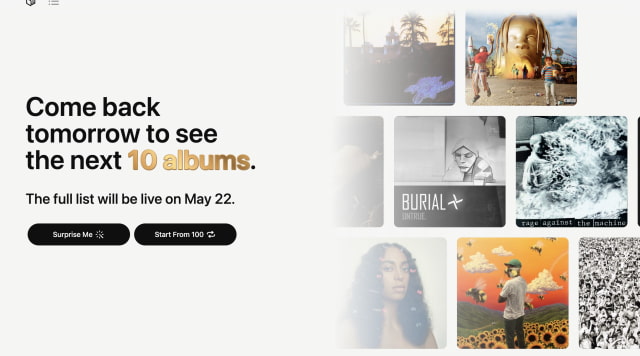 Apple Music Launches Inaugural '100 Best Albums' List