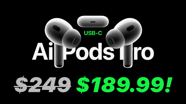 AirPods Pro 2 With USB-C Back on Sale for $189.99 [Deal] - Vimarsana News
