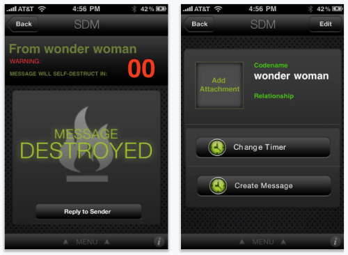 MEDL Mobile Releases Self Destructing Message 1.1