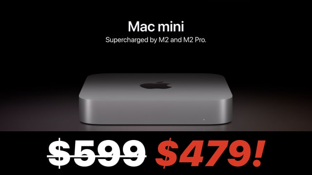 Apple M2 Mac Mini On Sale for $479 [Deal]