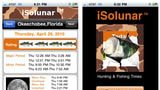 iSolunar Hunting & Fishing Times 1.1 Released