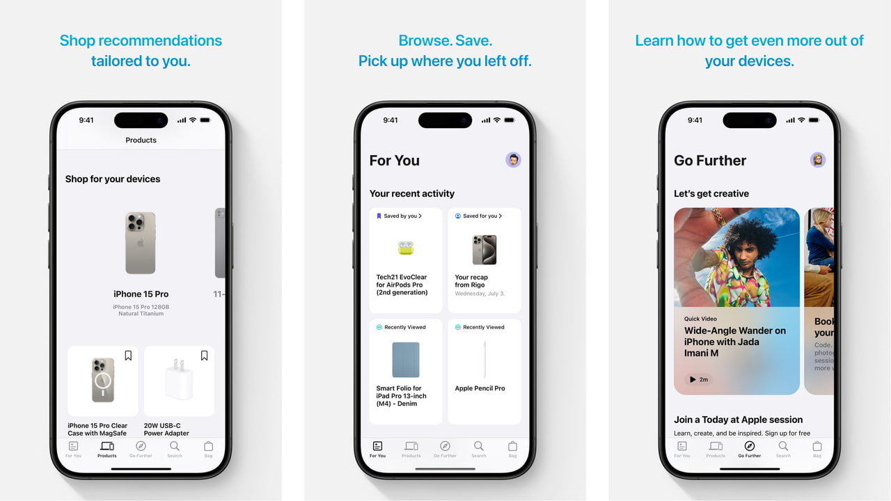 Apple Store App Updated With 'Fresh, More Curated Experience' - iClarified