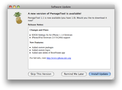 PwnageTool 1.1 for iPhone is Now Available!