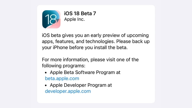 iphone 7 ios 18 beta download