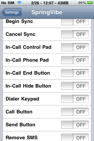 SpringVibe Update Offers 43 Vibration Methods, 15 Sounds, iPhone 3.x Support