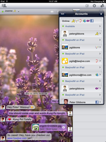 BeejiveIM Now Available for iPad at Introductory Price
