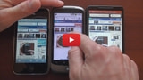 Android 2.2 Froyo Browser Speed Test vs. iPhone 3GS vs. HD2