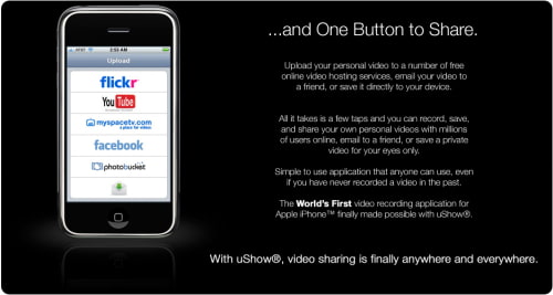uShow Set to Record iPhone Video?