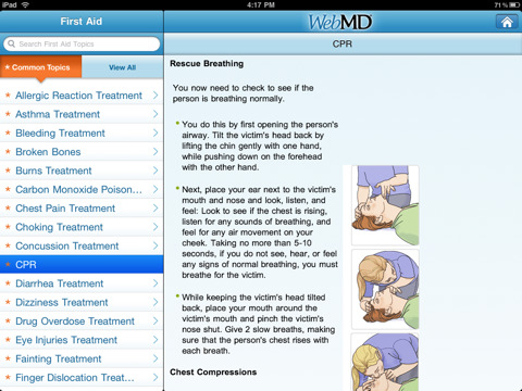 Check Your Symptoms on the New WebMD iPad App