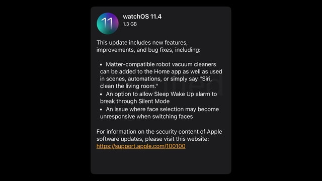 Apple Seeds watchOS 11.4 RC to Developers [Download]