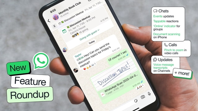 WhatsApp Highlights New Features That Enhance Chats, Calls, and Channels
