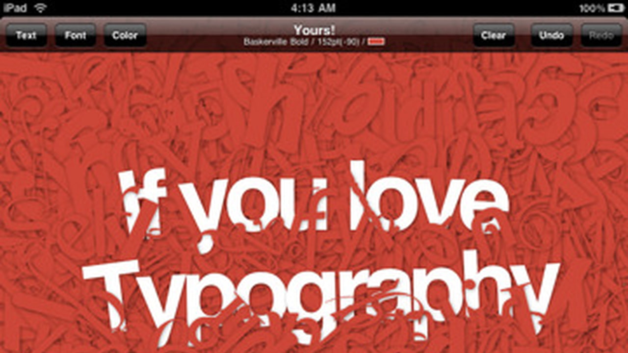 Using Typ On Drawing TypeDrawing for iPad Now Lets You Zoom and Pan - iClarified