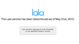 Apple Shuts Down Lala Music Service