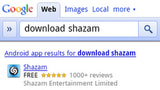 Google Mobile Search Now Features App Store Results