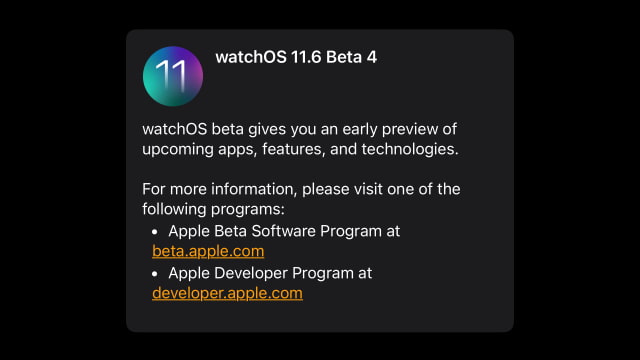 Apple Seeds watchOS 11.6 RC, tvOS 18.6 RC, and visionOS 2.6 RC to Developers