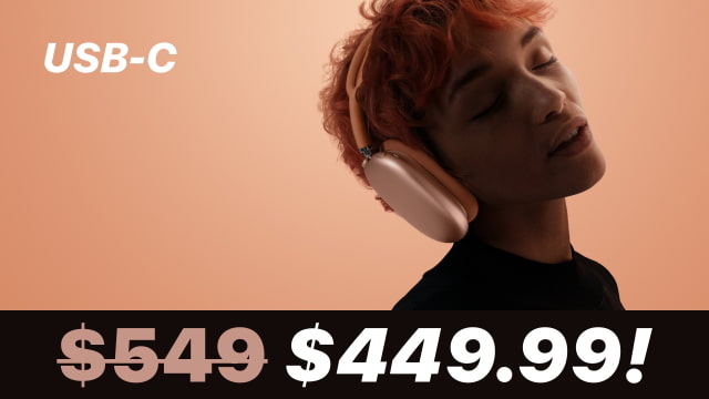 Apple AirPods Max (USB-C) On Sale for $99.01 Off [Deal]