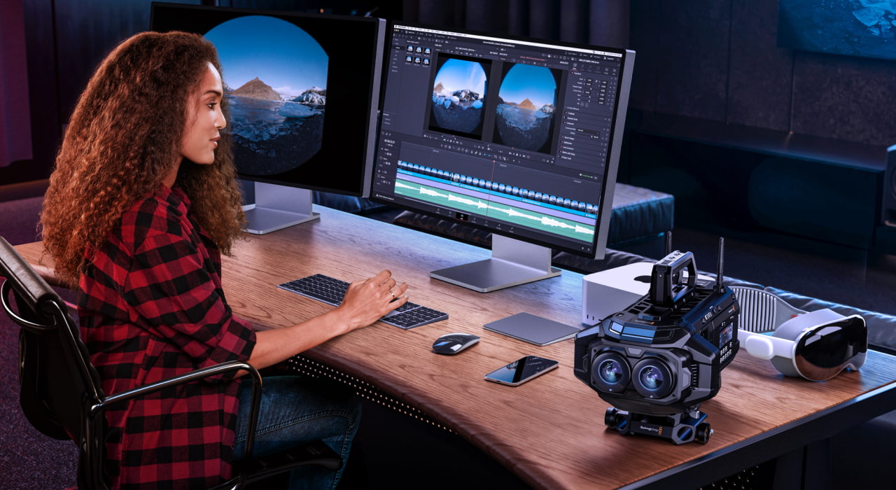 Обновление DaVinci Resolve 20.1 добавляет профессиональный рабочий процесс для создания Apple Immersive Video