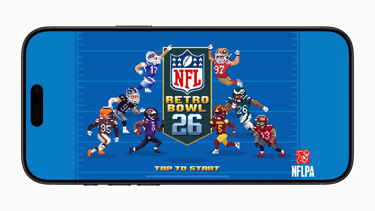 Apple Arcade открывает осень с NFL Retro Bowl '26, Jeopardy! Daily и другими играми