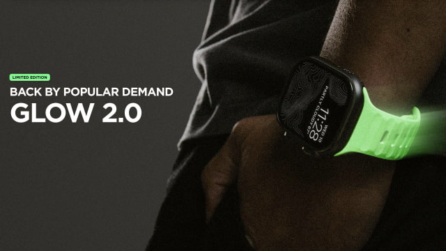 Nomad&#039;s Glow 2.0 Sport Band for Apple Watch Returns Brighter Than Ever