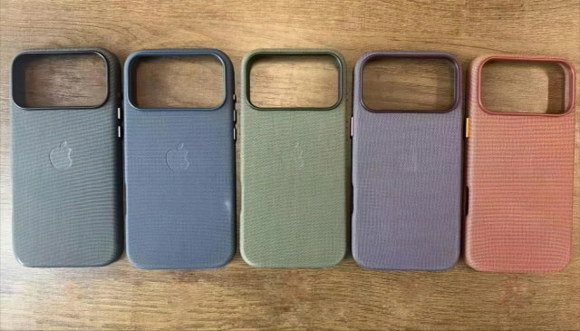 iPhone 17 &#039;TechWoven&#039; Case Colors Allegedly Leaked in New Photos