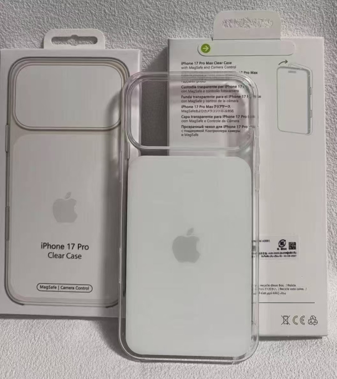 Alleged iPhone 17 Pro Clear Case Surfaces in Hands-On Video