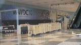 Apple Begins Hanging Banners for WWDC 2010