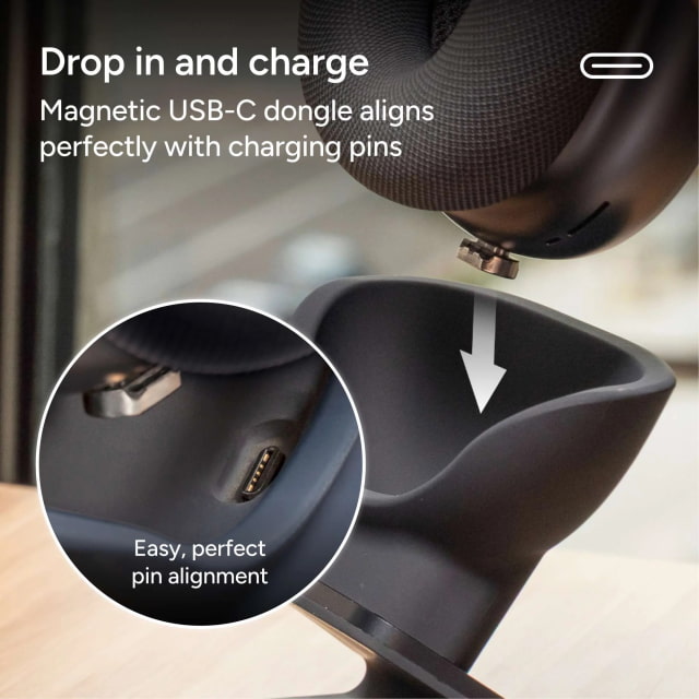 Mophie Unveils Max Charging Stand With Wireless Drop-in Charging for AirPods Max