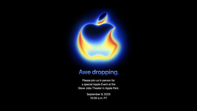 Live Blog of Apple&#039;s September 9 &#039;Awe Dropping&#039; Event
