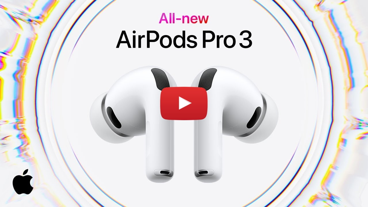 Представляем AirPods Pro 3 [Видео]