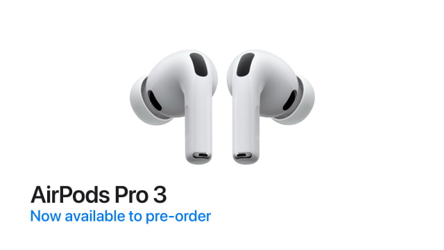 AirPods Pro 3 Now Available to Order on Amazon