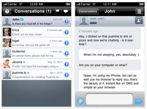 Free iPhone Texting For Any Browser