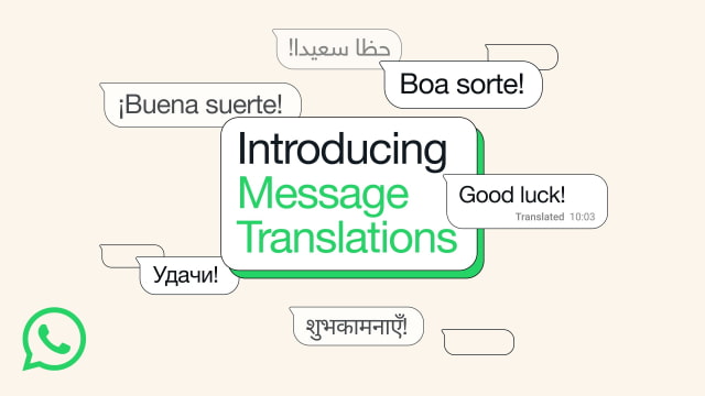 WhatsApp Adds In-App Message Translation for iPhone