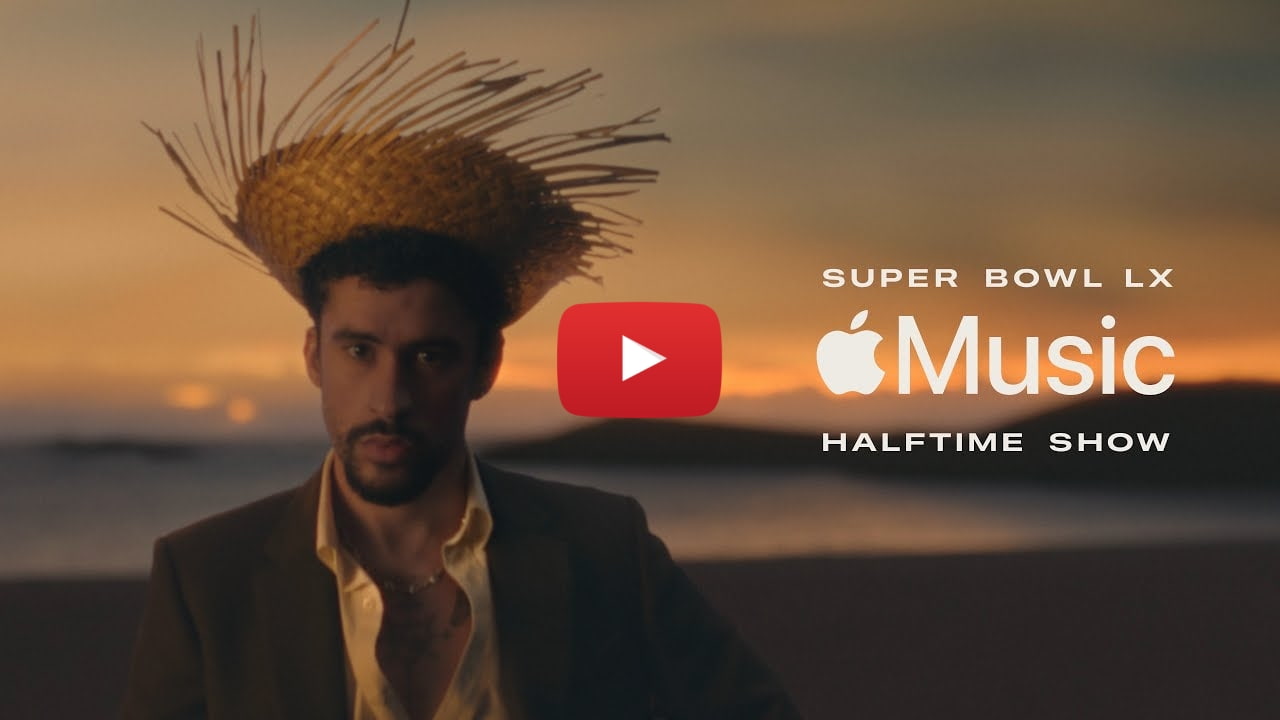 Bad Bunny станет главным хедлайнером шоу в перерыве Super Bowl LX от Apple Music