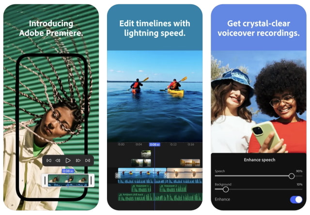 Free Adobe Premiere Video Editing App With AI Now Available on iPhone [Download]